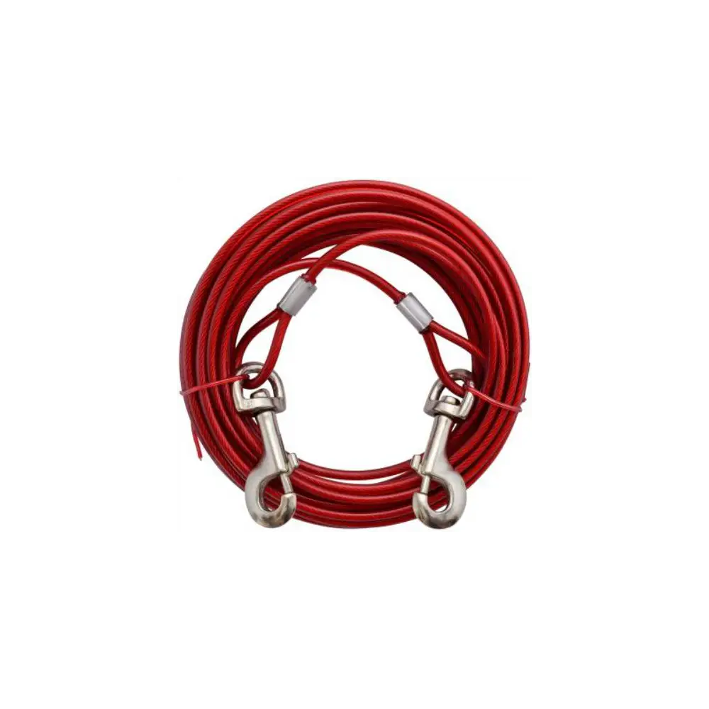 Tie Out Cable For Dogs Up To 100 Pounds - 30' Length - VALA10-2012VP